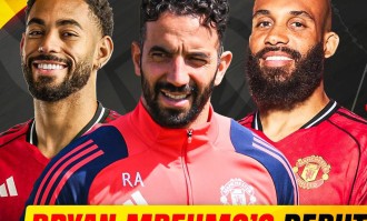 曼联官宣姆贝莫出战埃弗顿！阿莫林称球队全面进步，但仍必须买人