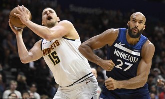 季前赛-海兰德18分戈登14分 森林狼126-116胜掘金